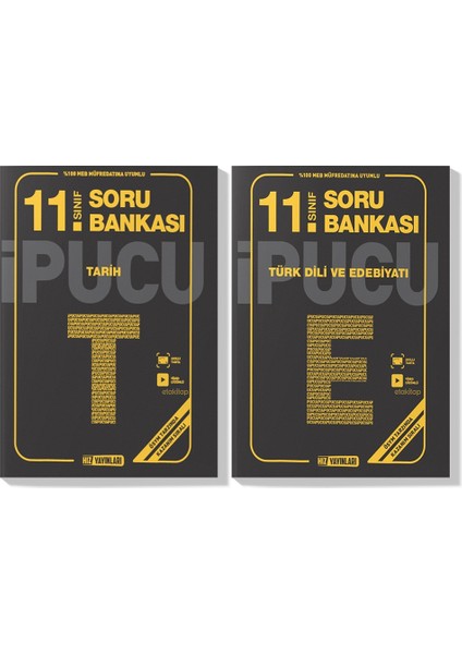 11. Sınıf 2023 Tarih Edebiyat Ipucu Soru Bankası Seti 2 Kitap