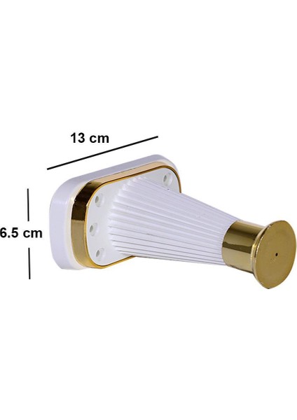 Mobilya Kanepe Baza Ayak Puf Sehpa Koltuk Ayağı 15 Cm Beyaz Gold modelleri