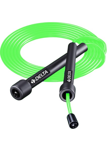 5 Adet Uzunluğu Ayarlanabilir Deluxe Yeşil Atlama İpi