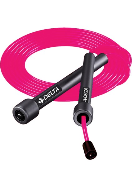 Fuşya Uzunluk Ayarlı Özel Saklama Kabında Atlama İpi