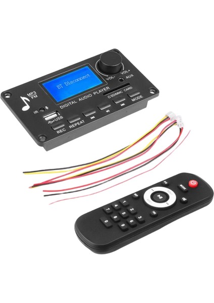 Bluetooth Mp3 Dekoder Kurulu USB Tf USB Fm Araba Radyo 12 V Müzik Ses Modülü (Yurt Dışından)