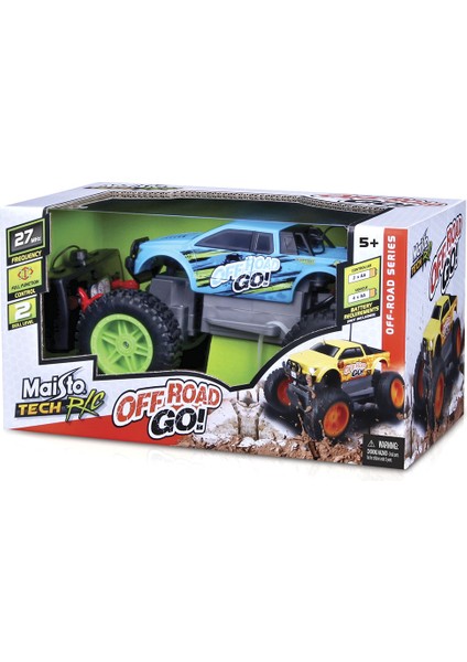 Maisto Tech Off Road Go Uzaktan Kumandalı Araba Mavi