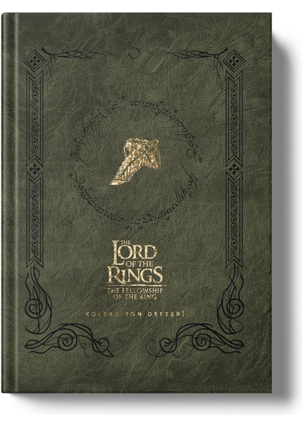 Lord Of The Rings Yüzük Kardeşliği Koleksiyon Defteri ve Gondor Mug