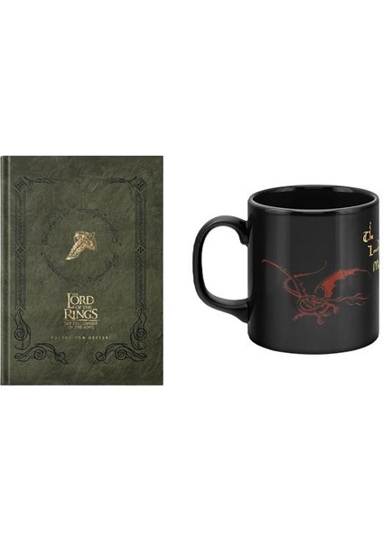 Lord Of The Rings Yüzük Kardeşliği Koleksiyon Defteri ve Mountain Mug