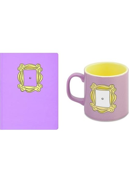 Friends Haftalık Süresiz Ajanda ve Friends Çerçeve Mug