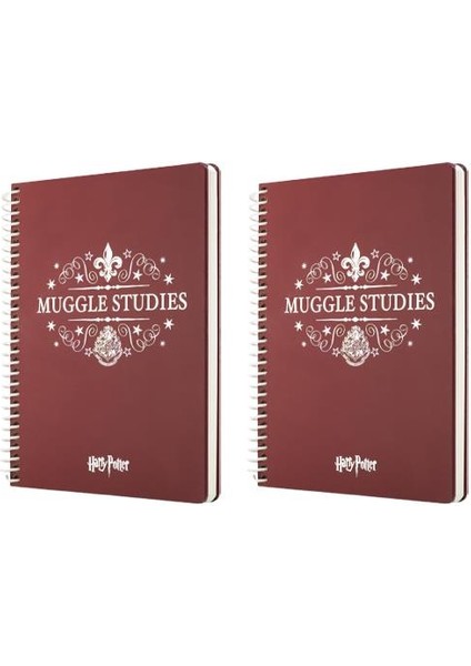 Harry Potter Muggle Studies Butik Defter Kareli 96 Yaprak 2 Adet 17X24