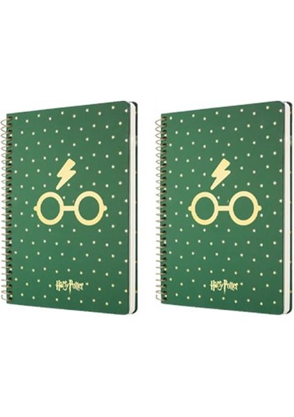 Harry Potter Butik Defter Çizgili 96 Yaprak 2 Adet 17X24
