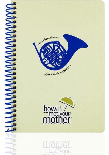 How I Met Your Mother Defter Butik Defter Çizgili 3 Adet 17X24 fiyatları