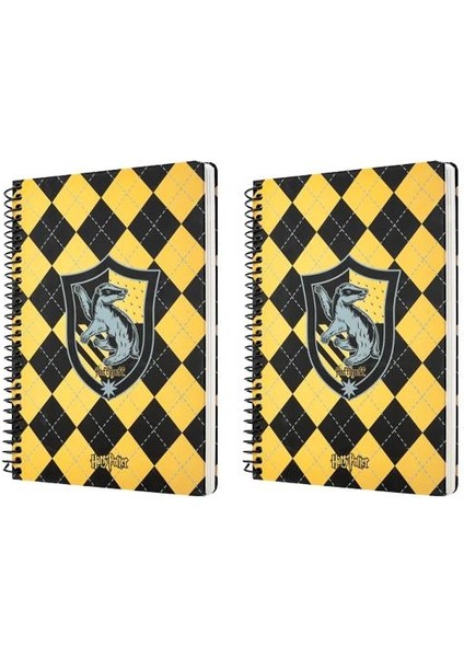 Harry Potter Hufflepuff Butik Defter 2 Adet 96 Yaprak Çizgili