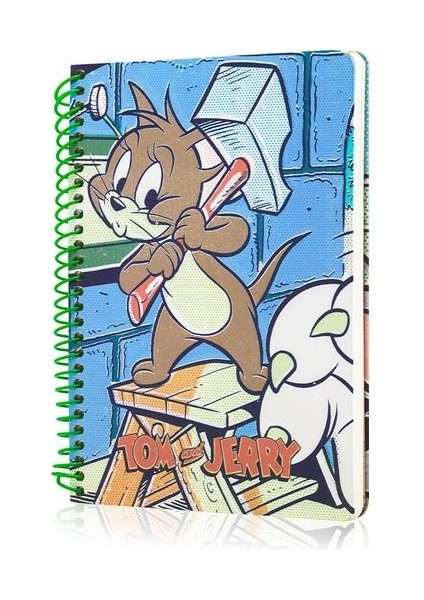 Tom ve Jerry Butik Defter Çizgili ve Kareli 96 Yaprak 17X24 modelleri