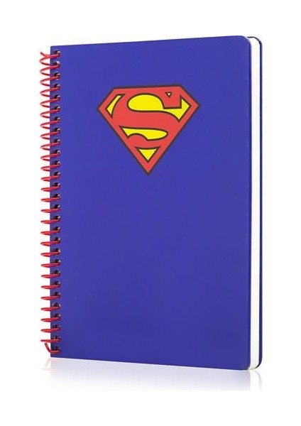 Superman Butik Defter Çizgili 96 Yaprak 17X24 + Batman Butik Defter Çizgili 96 Yaprak 24X17