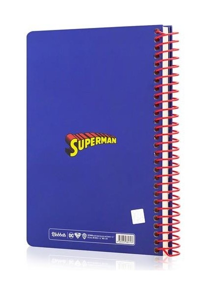 Superman Butik Defter Çizgili 96 Yaprak 17X24 + Batman Butik Defter Çizgili 96 Yaprak 24X17