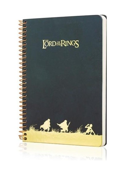 Lord Of The Rings (Yüzüklerin Efendisi) Defter Seti Çizgili 96 Yaprak 17X24