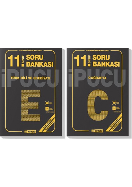 11. Sınıf 2023 Edebiyat Coğrafya Ipucu Soru Bankası Seti 2 Kitap