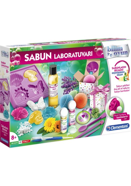 Bilim ve Oyun - Sabun Laboratuvarı modelleri