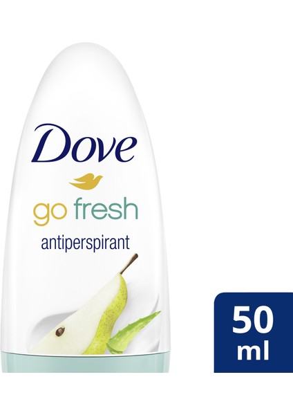 Go Fresh Kadın Roll On Deodorant Armut ve Aloe Vera Kokusu 50 ml