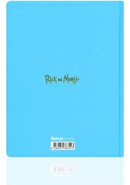 Rick And Morty Haftalık Süresiz Ajanda Seti 2