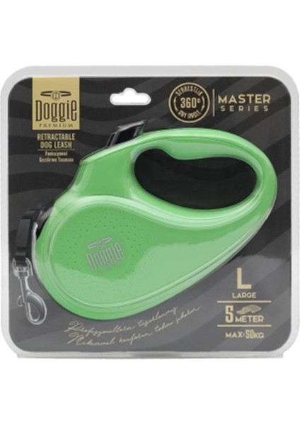 Otomatik Köpek Tasması Master Seri L Green
