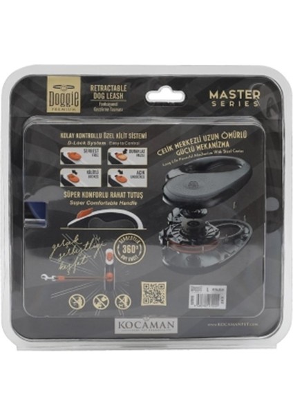 Otomatik Köpek Tasması Master Seri L Blue