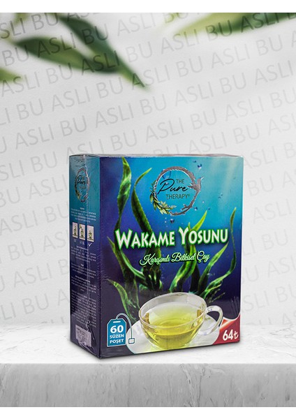 Wakame Yosunlu Bitkisel Karışımlı Çay 60'lı