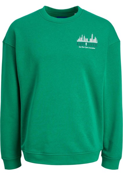 Erkek Sweatshirt Jorbrink City Sweat Crew Neck 12216048