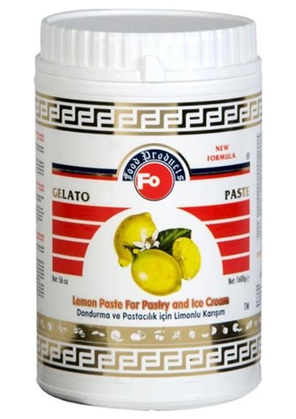Dondurma ve Pastacılık Limonlu Karışım 1600 gr