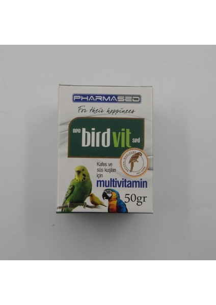 Kafes ve Süs Kuşları Için Multivitamin 50 gr