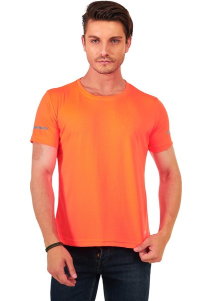 Erkek Nem Emici Hızlı Kuruma Atletik Teknik Performans T-Shirt fiyatları