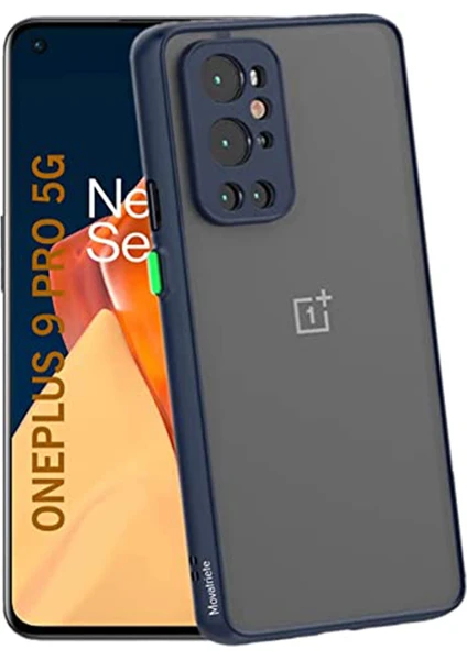 Oneplus 9 Pro London Serisi Darbeye Dayanıklı Kılıf - Buzlu Mavi