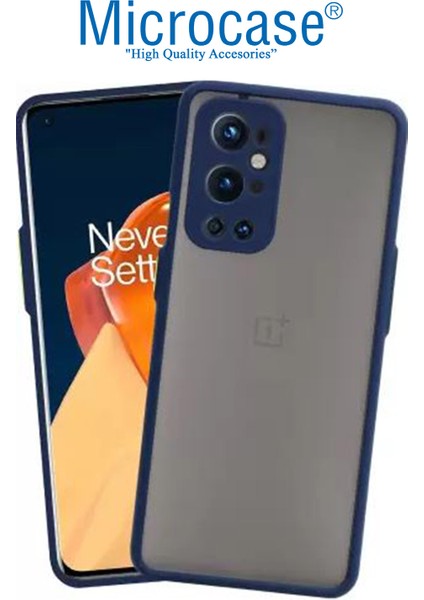 Oneplus 9 Pro London Serisi Darbeye Dayanıklı Kılıf - Buzlu Mavi