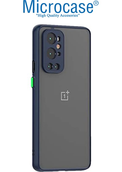 Oneplus 9 Pro London Serisi Darbeye Dayanıklı Kılıf - Buzlu Mavi