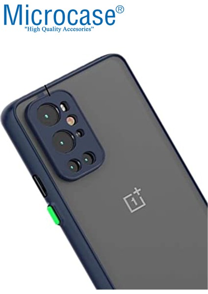 Oneplus 9 Pro London Serisi Darbeye Dayanıklı Kılıf - Buzlu Mavi