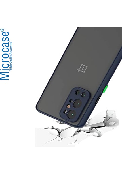 Oneplus 9 Pro London Serisi Darbeye Dayanıklı Kılıf - Buzlu Mavi