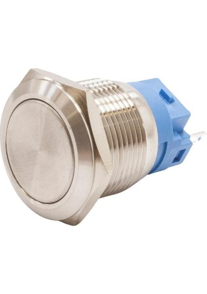 22B-P1Z 22MM Düz Anahtarlı Metal Buton