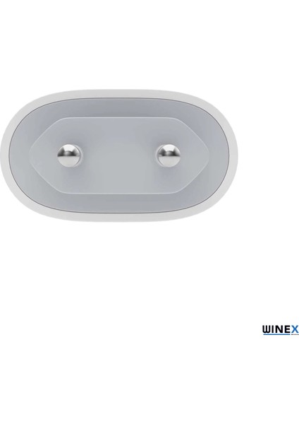 PD20W Quick Charger Type­-C Kablolu Şarj Aleti Set Beyaz