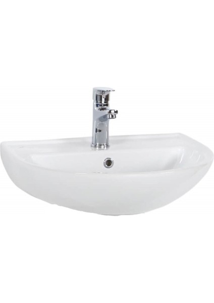 40x50 cm Duvara Monte Batarya Delikli Lavabo TP155