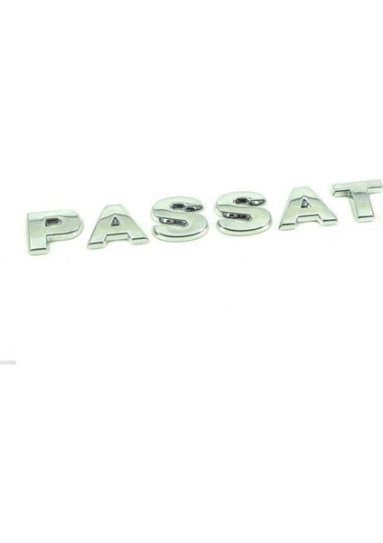 Passat Yeni Tip Bagaj Arması Krom Yapıştırma Passat Bagaj Yazısı