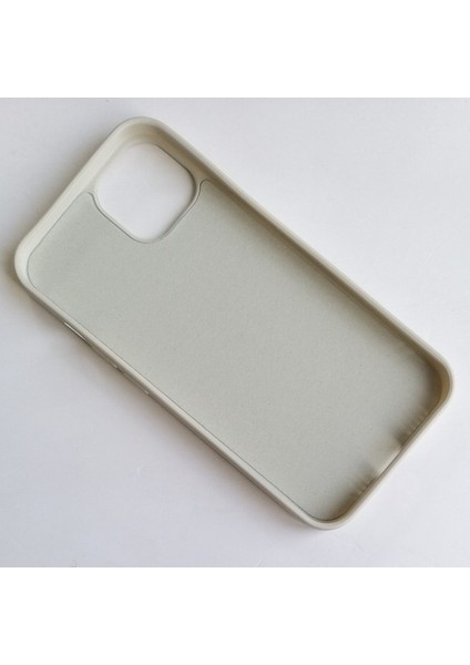 white iPhone 13 Uyumlu Lansman Içi Kadife Silikon Telefon Kilifi modelleri
