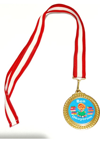 Ben Okuyorum Madalyası 5 Li Adet fiyatları