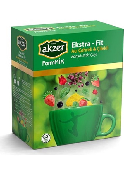 Formmix Açlık Otu Limonlu Karışık Bitki Süzen Poşet Çay 60 x 1,5 gr