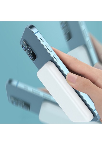 Iphone Uyumlu Magsafe Kablosuz Şarj Wireless Şarj Cihazı Powerbank