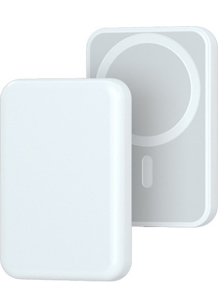 Iphone Uyumlu Magsafe Kablosuz Şarj Wireless Şarj Cihazı Powerbank