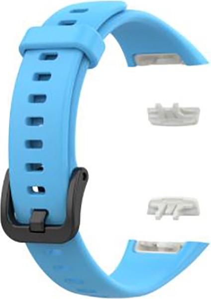 Honor Band 6 Için Silikon Kordon Mavi
