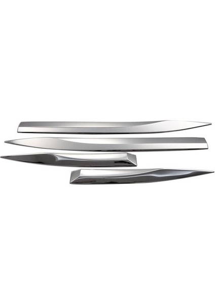 Alminox Oto Peugeot 3008 Uyumlu 2016- Set Krom Paslanmaz Çelik 3008 Set Uyumlu modelleri