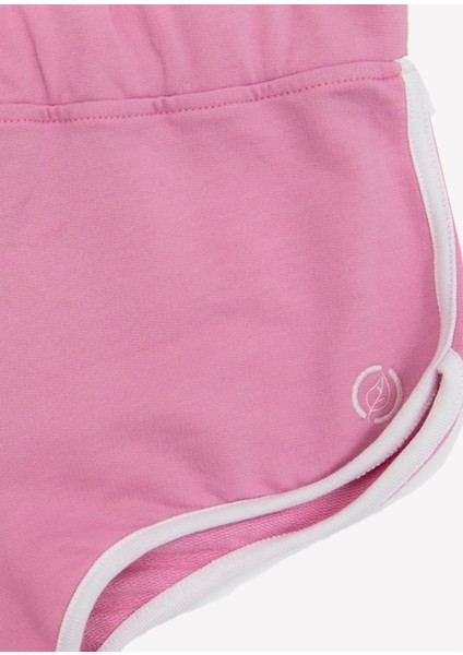 Kız Çocuk Spor Kesim Pembe Şort