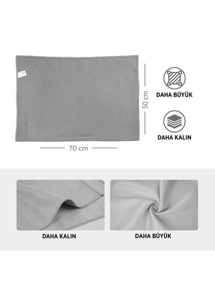 Oto & Ev Yıkama ve Cila Eldiveni 3 Adet Renkli
