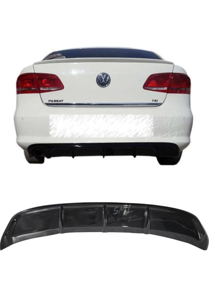 Volkswagen Passat B7 Difüzör Passat-Arka-Tampon-Difizör-Ek modelleri
