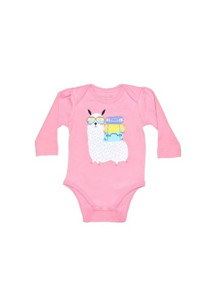 Pamuk Llama Kız Bebek Pembe Body fiyatları