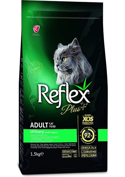 Reflex Plus Urinary Tavuklu Kuru Kedi Maması 1,5 kg