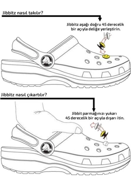 Köpek No:1 Tasarım Silikon Crocs Terlik Süsü-J1